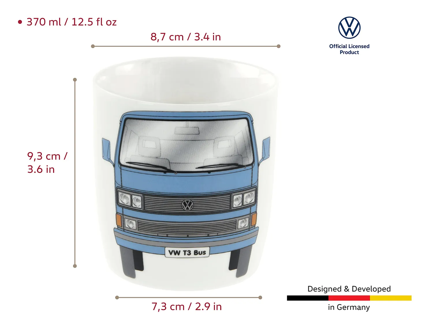 Brisa VW Collection T3 mug porcelaine 370 ml