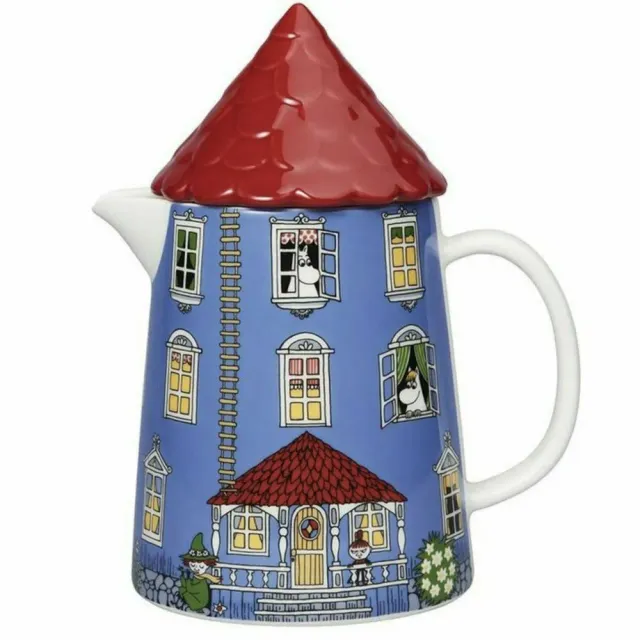 Moomintroll Moominhouse Pichet 1L Bleu Couvercle