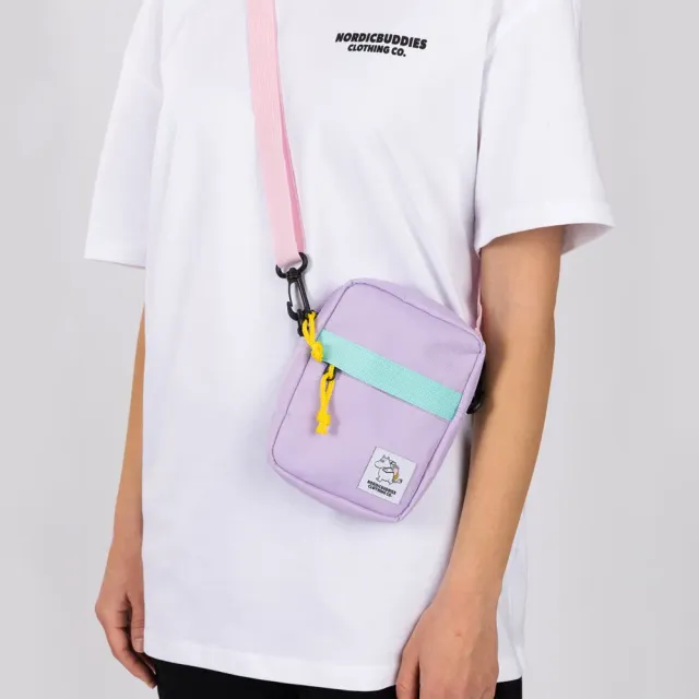 Moomintroll sac bandoulière violet 19x22