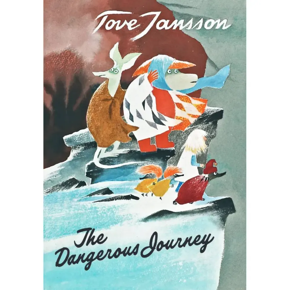 Moomintroll The Dangerous Journey livre anglais illustré