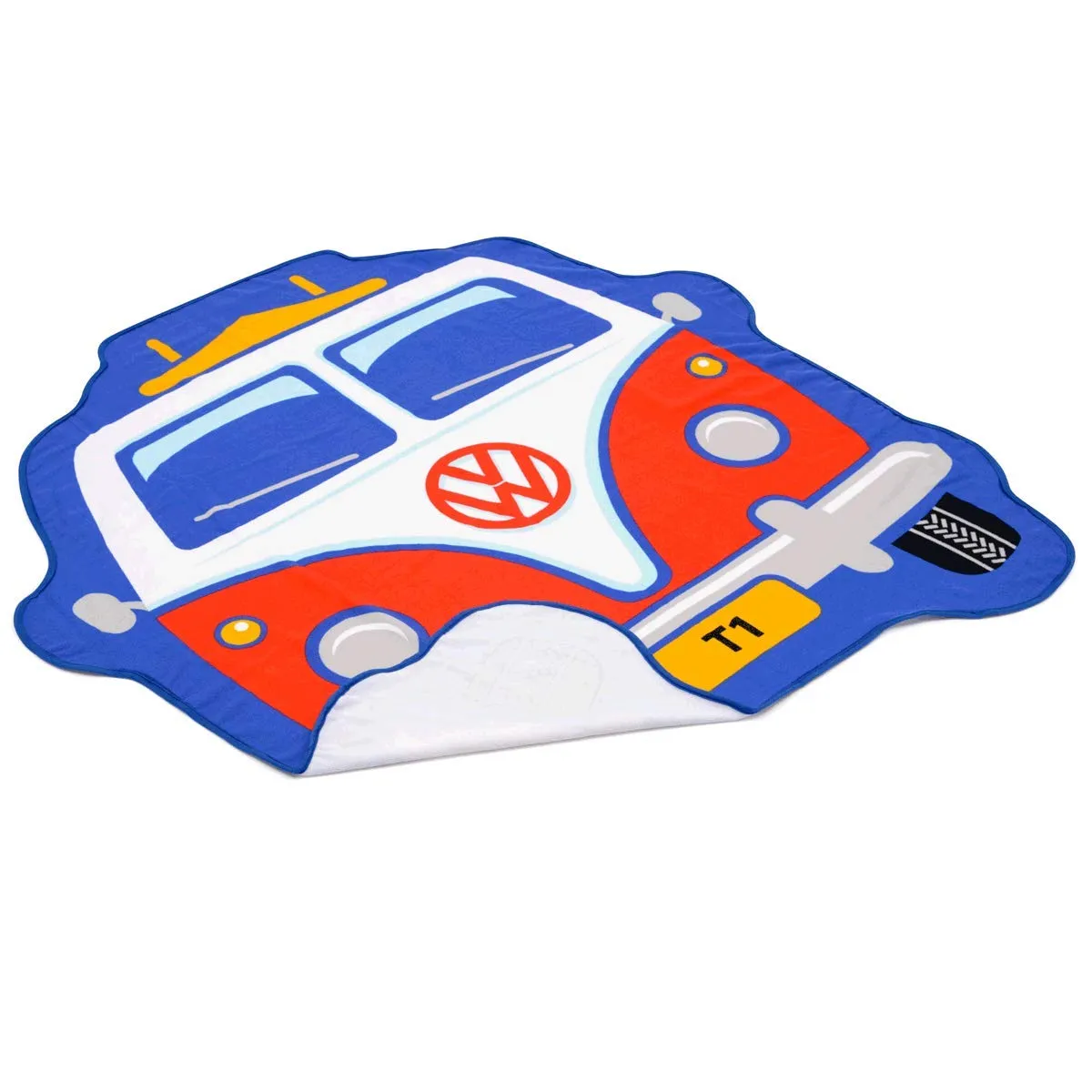 Brisa VW Collection T1 Bus serviette plage enfant rouge 150 cm