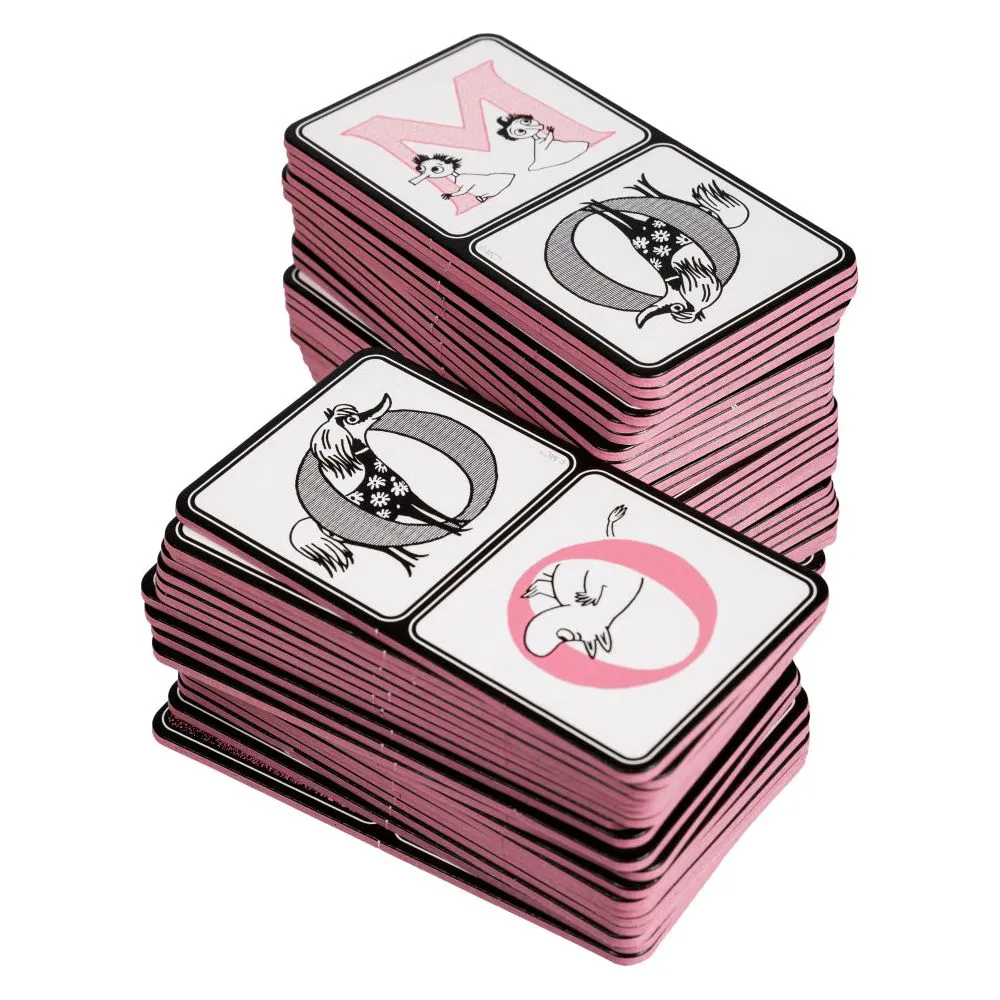 Moomintroll Novels jeu de dominos 45 cartes