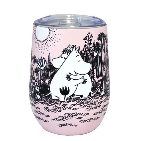 Moomintroll Love keep cup rose 350 ml inox