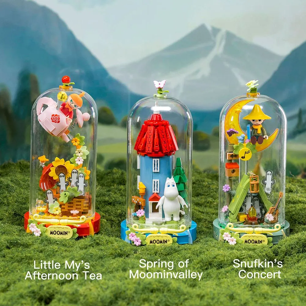 Moomintroll Little My's Afternoon Tea jeu construction 231 pièces