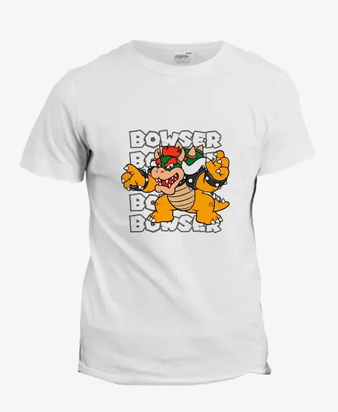 Pixgoodies Mario Bowser le roi des Koopas t-shirt