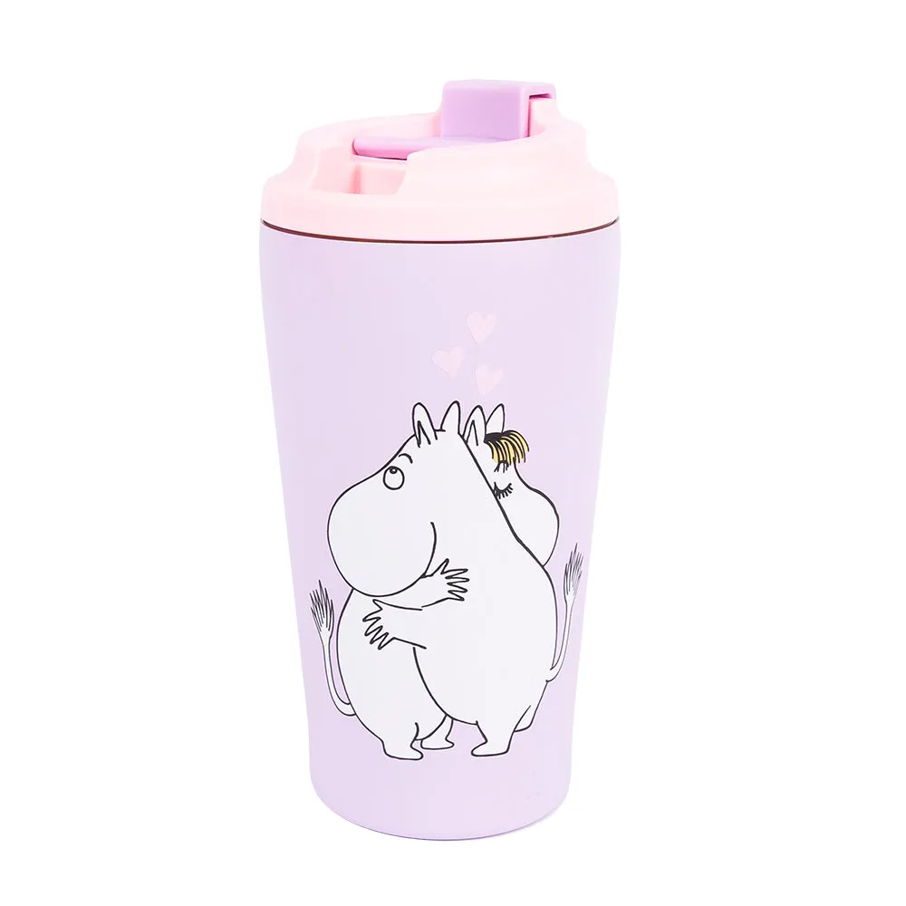 Moomintroll Love mug isotherme inox violet 550 ml