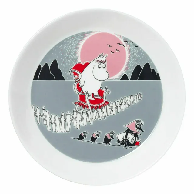 Moomintroll Adventure Move assiette 19 cm comète