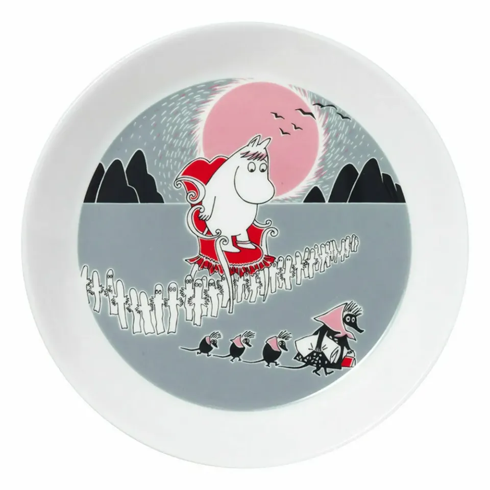 Moomintroll Adventure Move assiette 19 cm comète