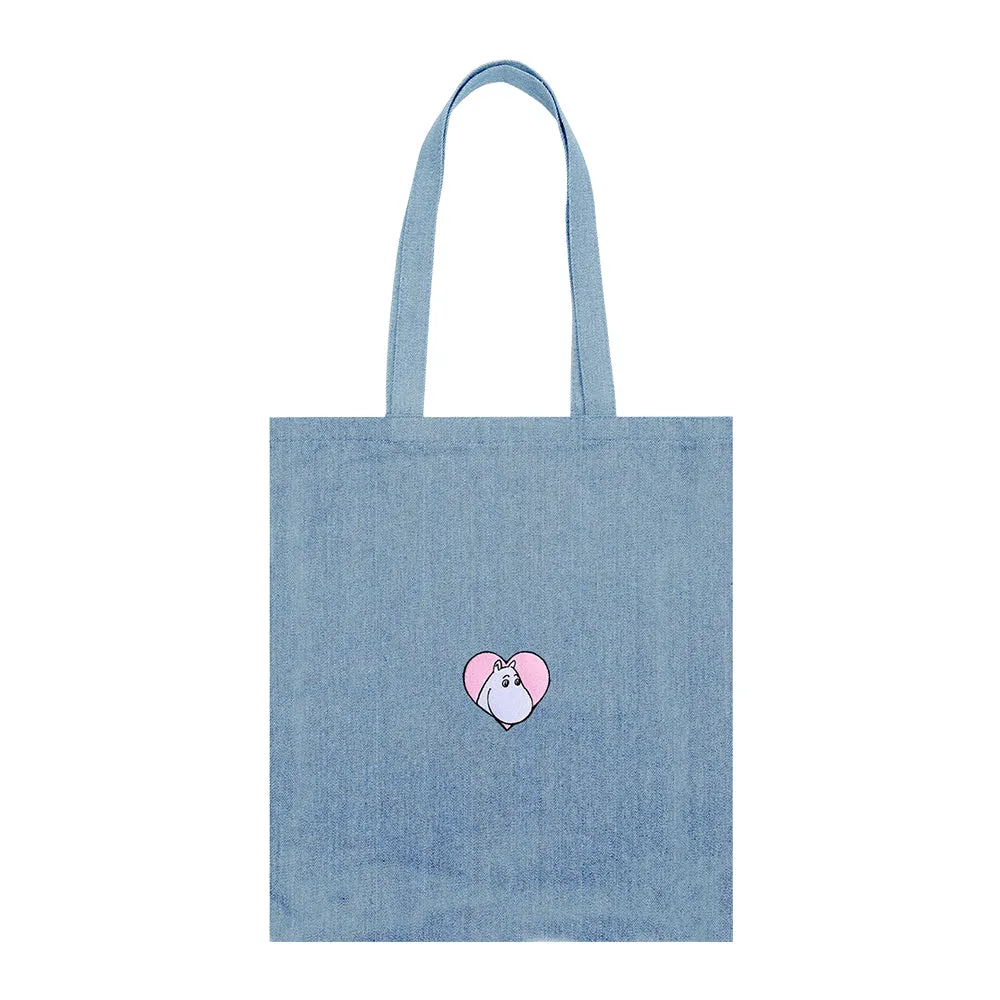 Moomintroll Love tote bag coton 38x42 cm