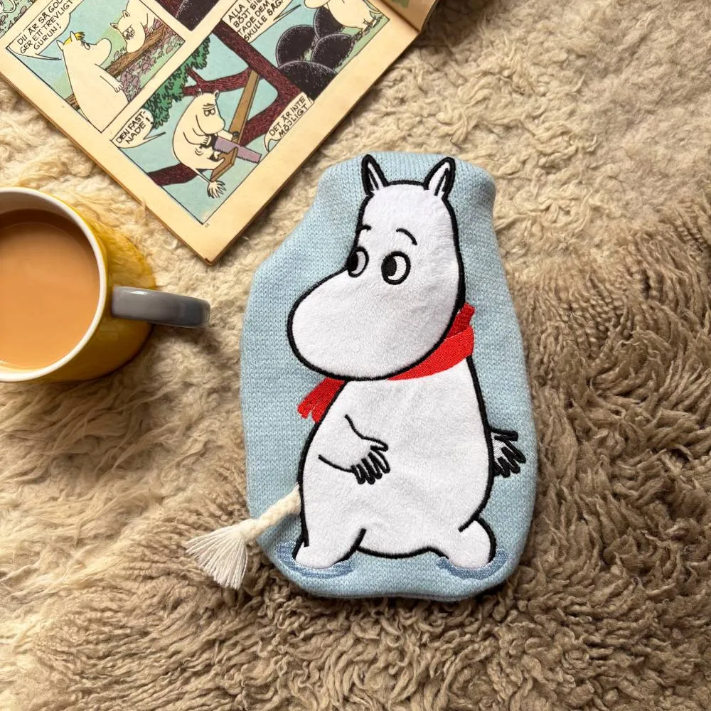 Moomintroll bouillotte 300 ml tricot