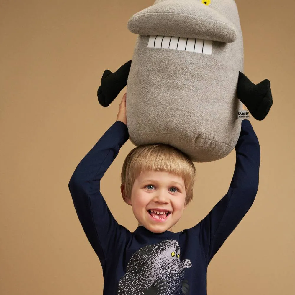 Moomintroll Adventure Chemise enfant bleu foncé coton bio