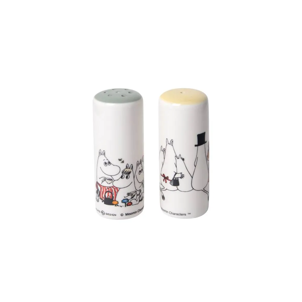 Moomintroll Moomin Love salière poivrière céramique 3x8 cm