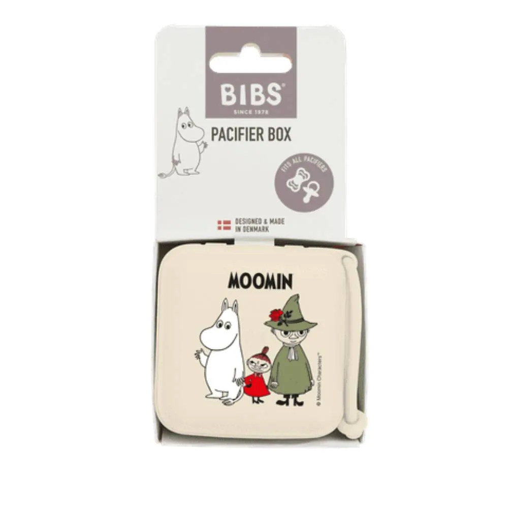 Moomintroll Friends boîte à sucettes BIBS ivoire