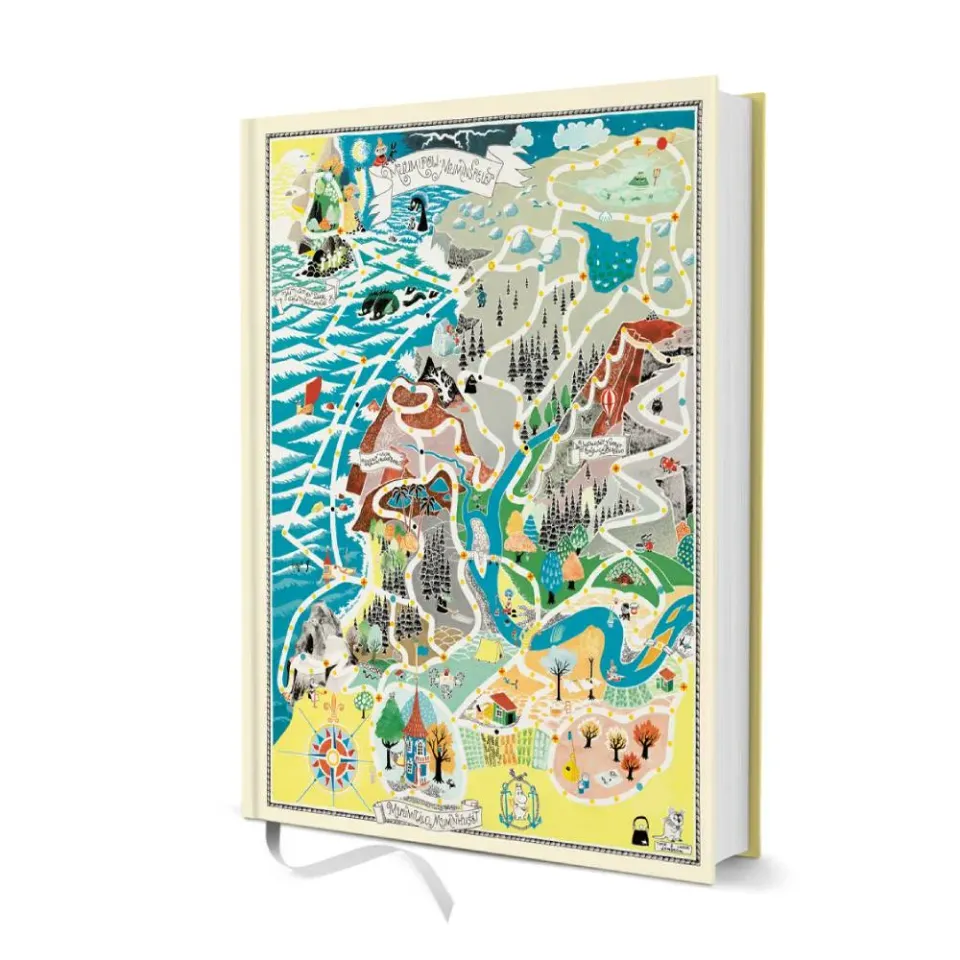Moomintroll Game carnet rigide 16x20 cm 128 pages