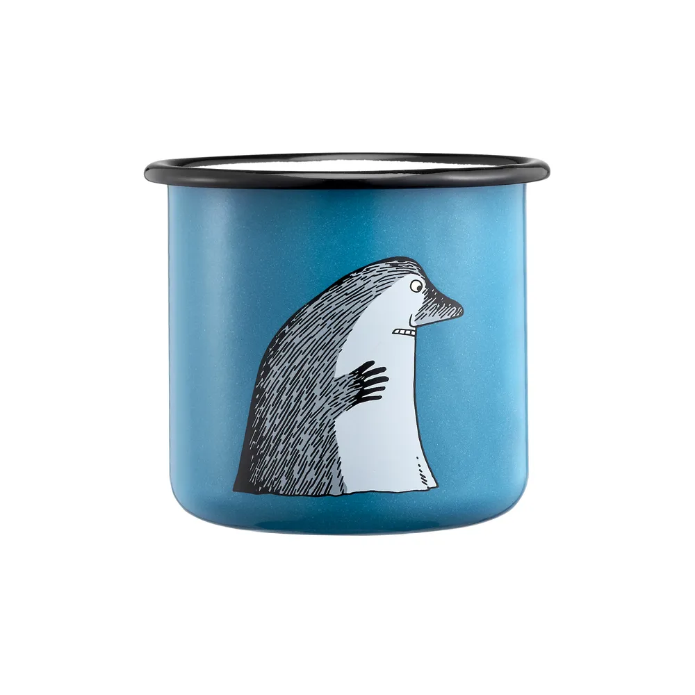 Moomintroll The Groke mug émail