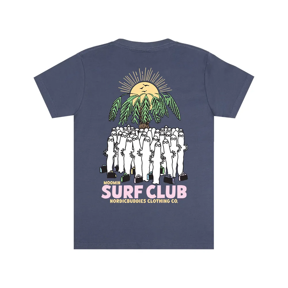 Moomintroll Hattifatteners t-shirt enfant bleu marine