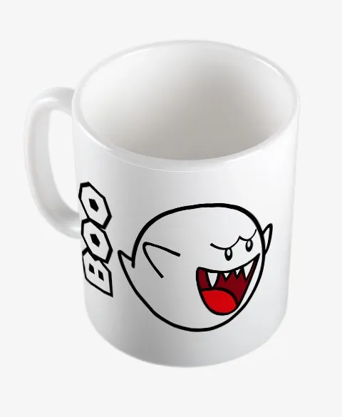 Pixgoodies Mario Boo mug céramique fantôme