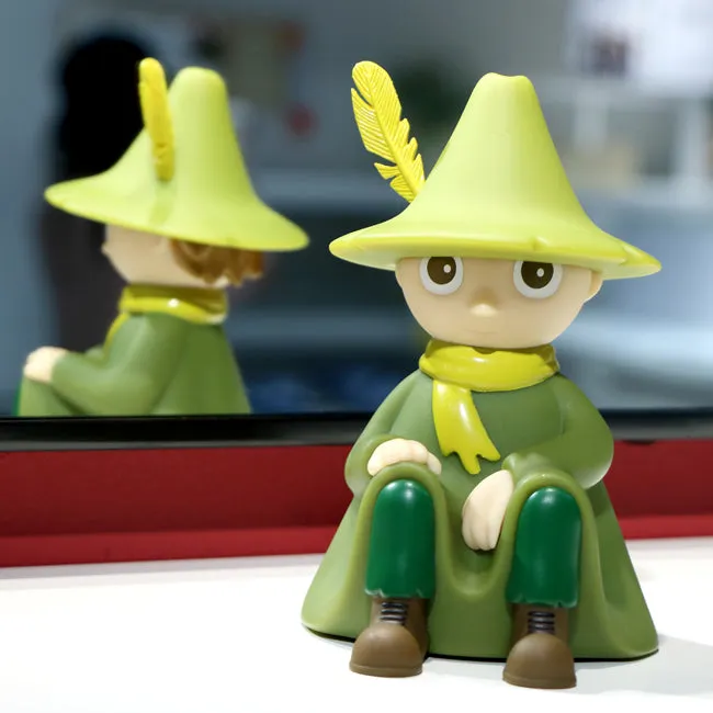 Moomintroll Snufkin veilleuse enfant 13 cm tactile