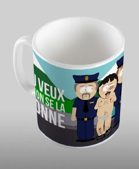 Pixgoodies South Park Randy Marsh mug céramique humour