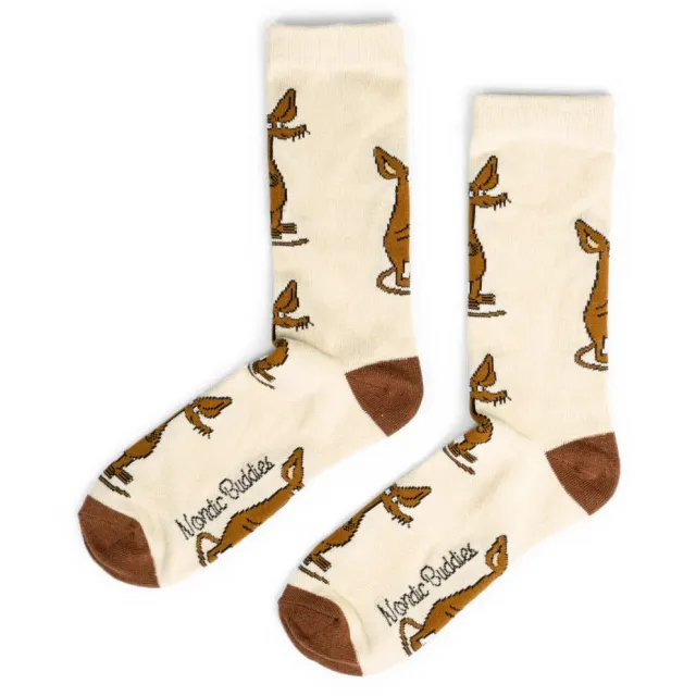 Moomintroll Nordicbuddies Sniff chaussettes beige EU 40-45 coton