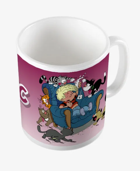 Pixgoodies Cédric Terrain minets mug céramique