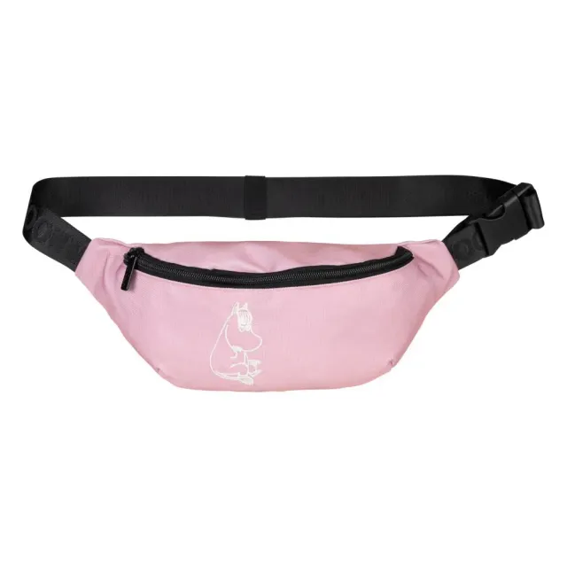 Moomintroll Snorkmaiden sac banane rose recyclé