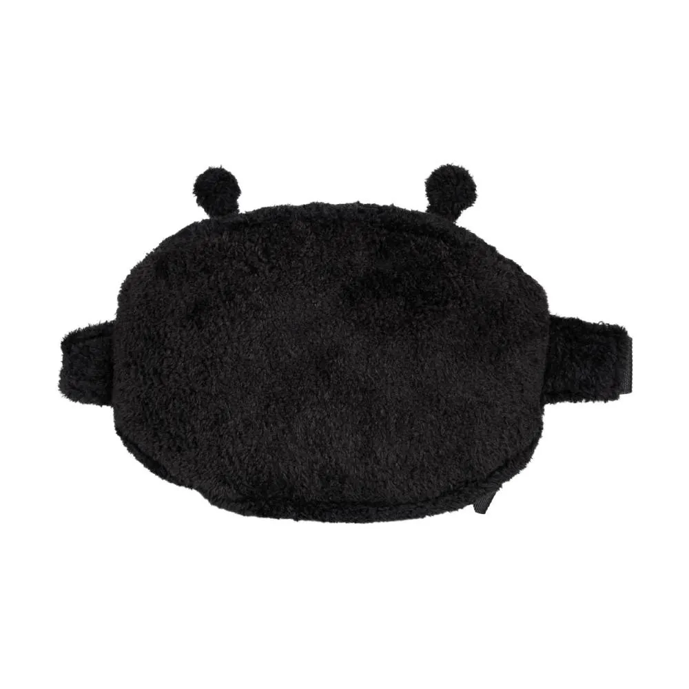 Moomintroll Stinky sac banane noir 19cm fourrure