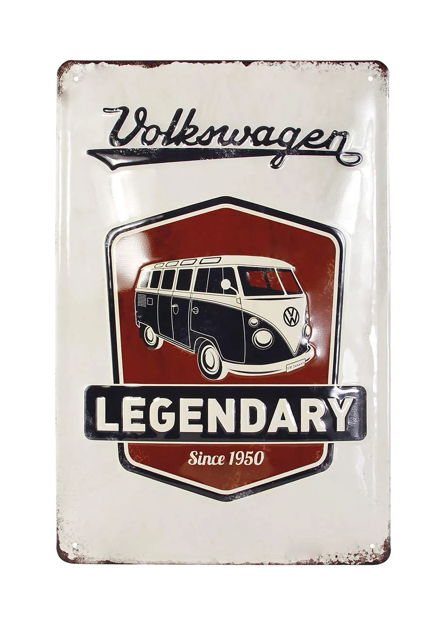 Brisa VW Collection T1 Bus Combi plaque métal 30x20 cm