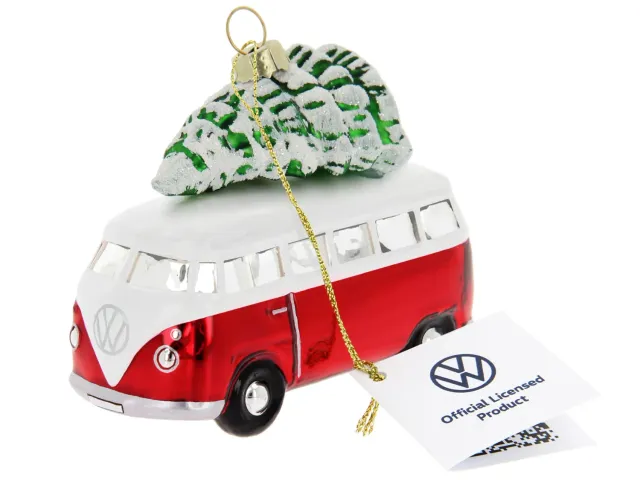 Brisa VW Collection décoration Noël verre peinte main