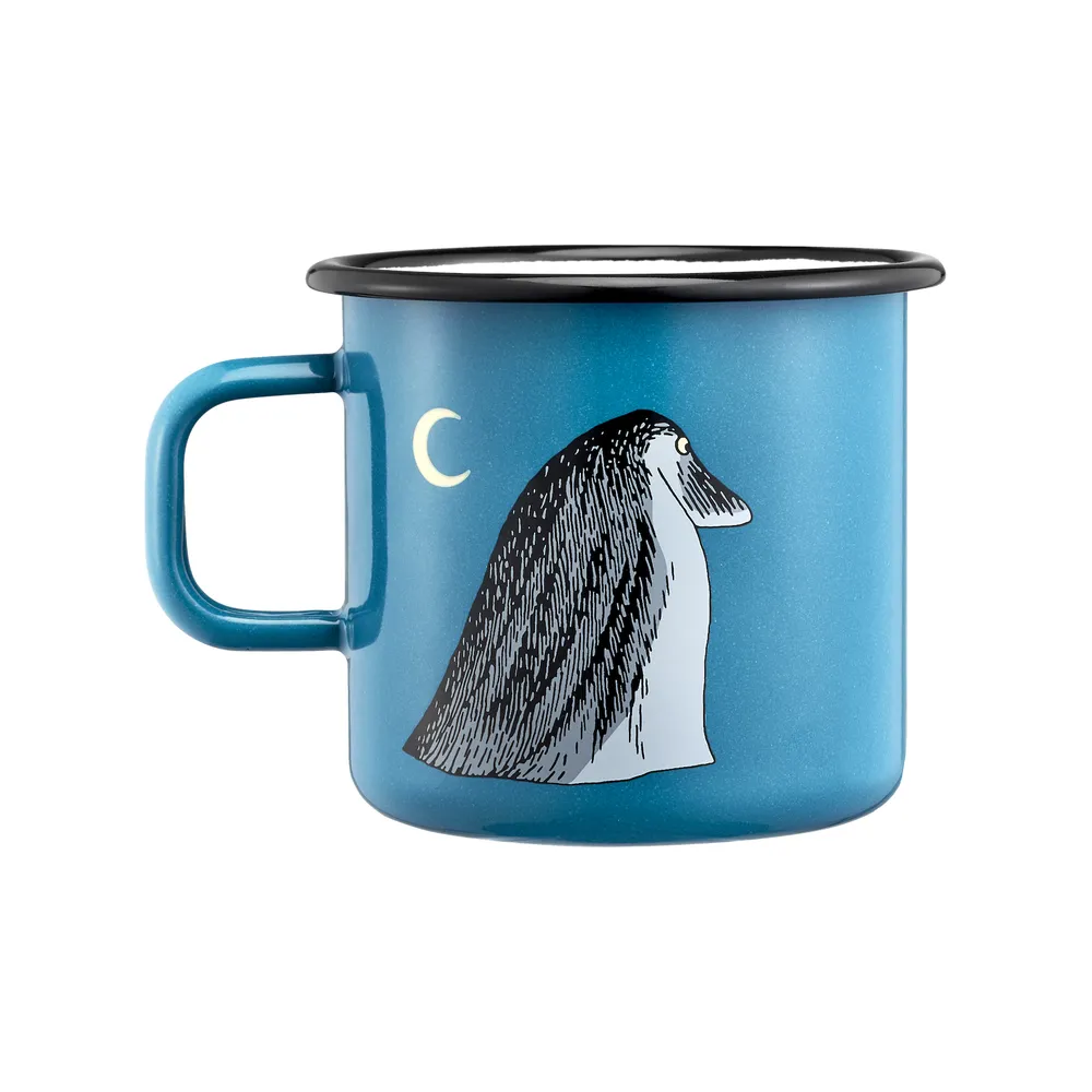 Moomintroll The Groke mug émail