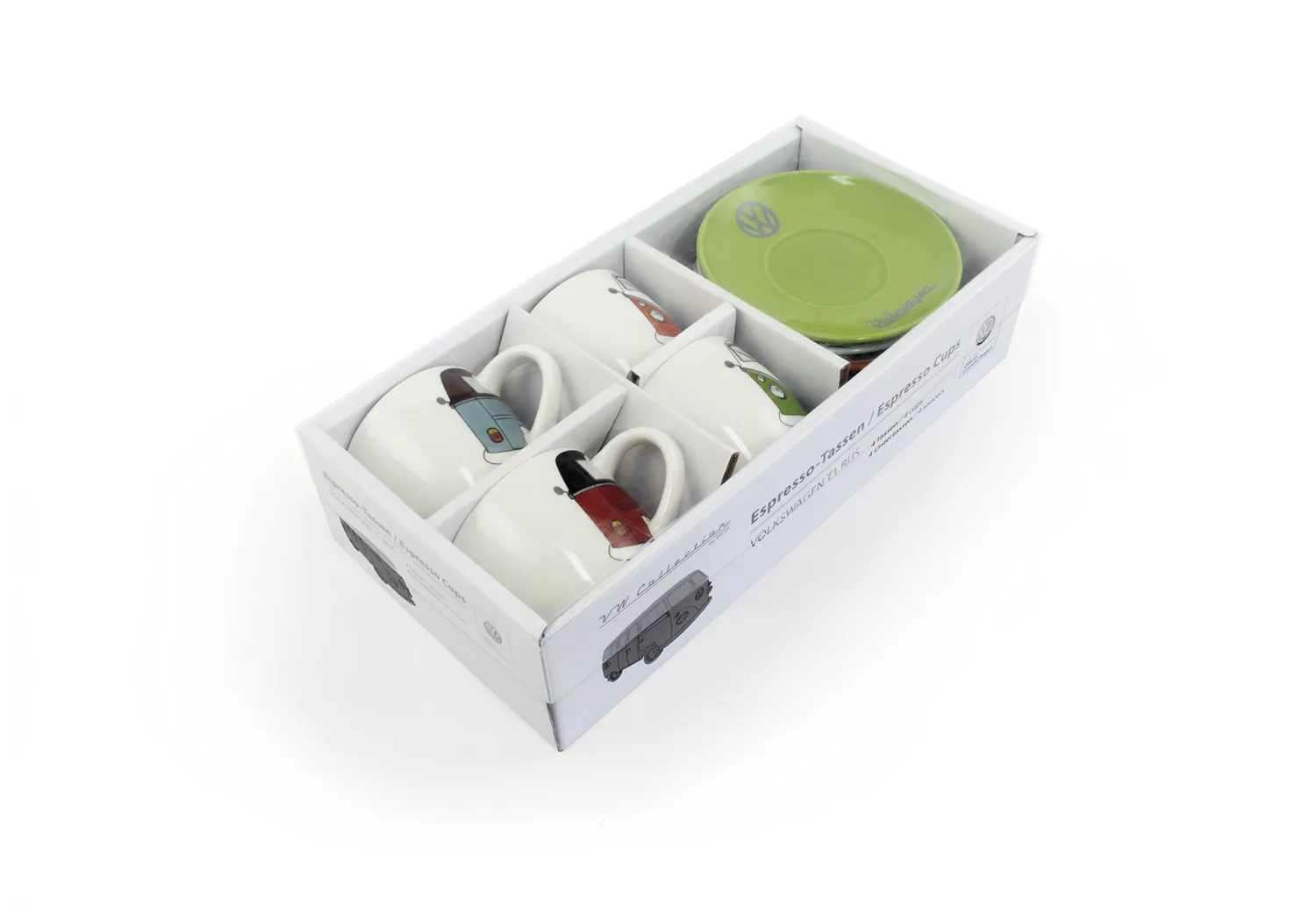 Brisa VW Collection tasse espresso bus avant 100 ml lot de 4