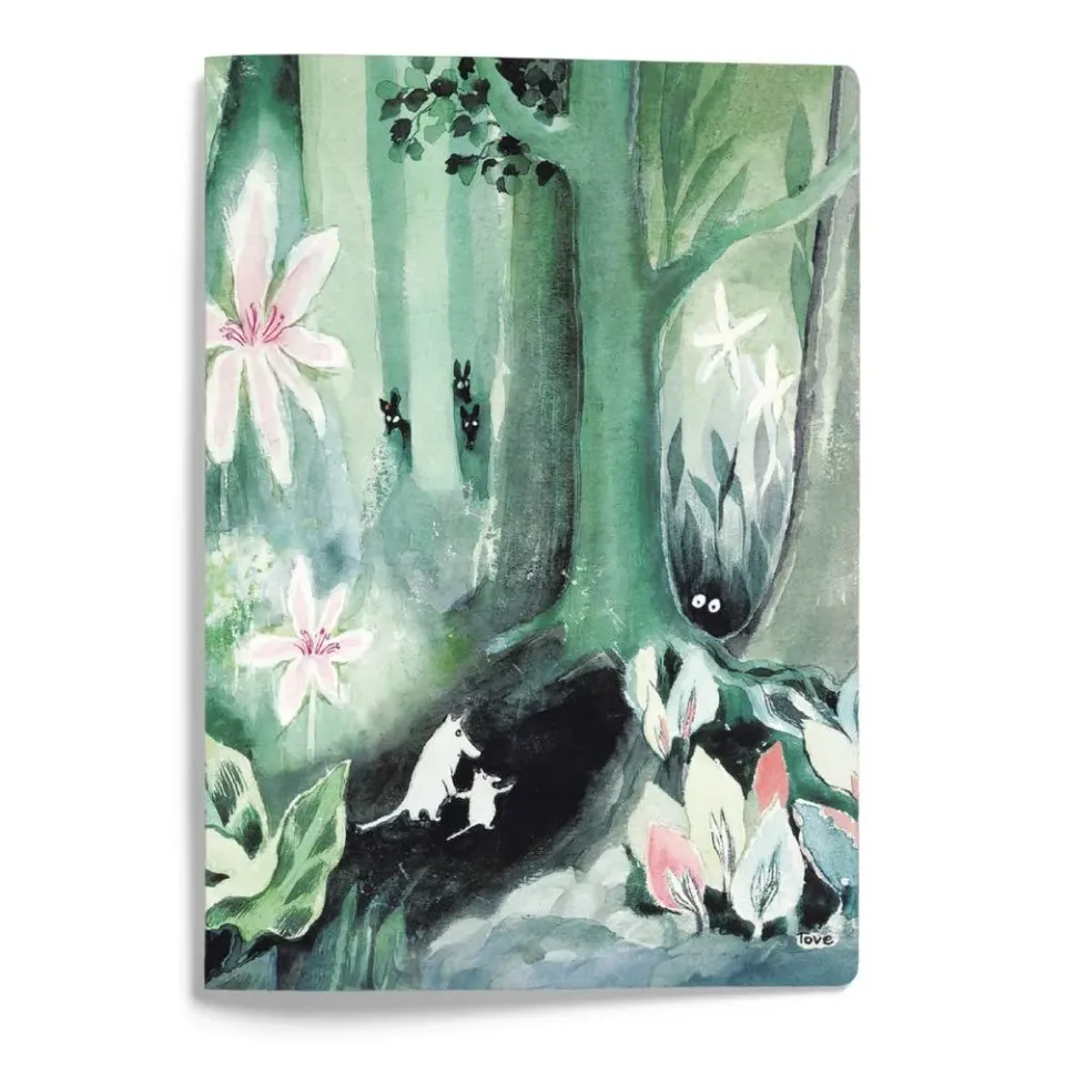 Moomintroll Moomin Great Flood cahier A5 48 pages vierges