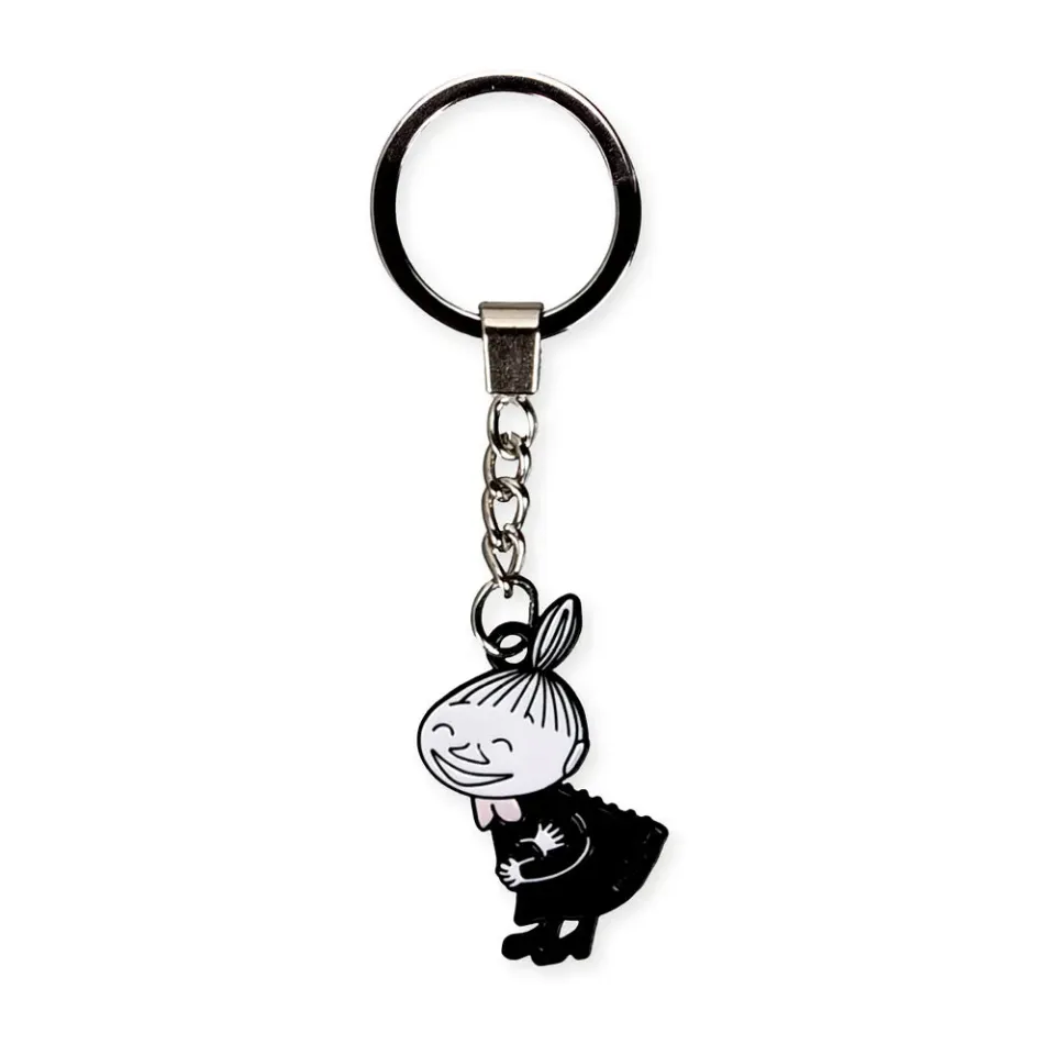 Moomintroll Little My Happy porte-clés noir 4-6 cm métal