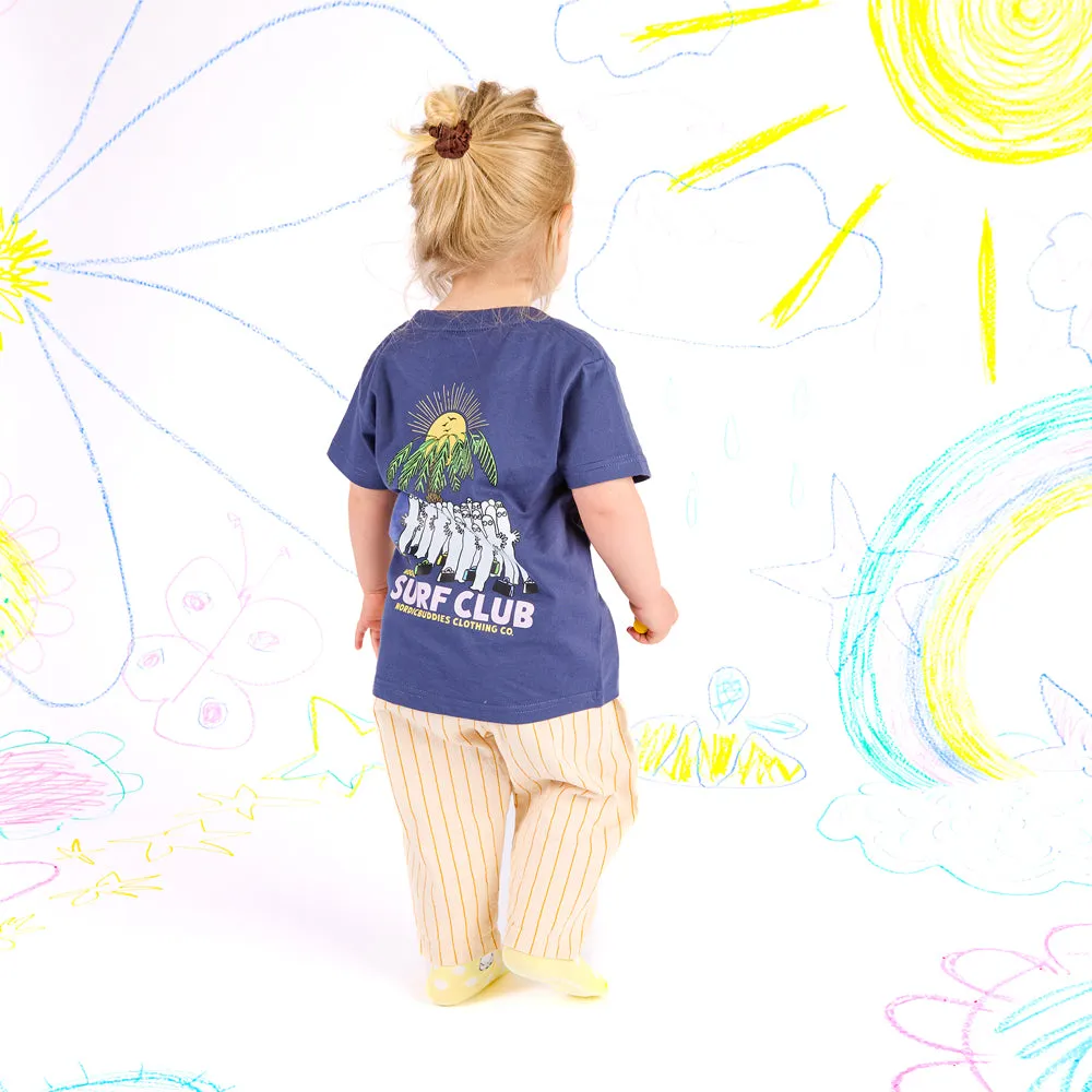 Moomintroll Hattifatteners t-shirt enfant bleu marine