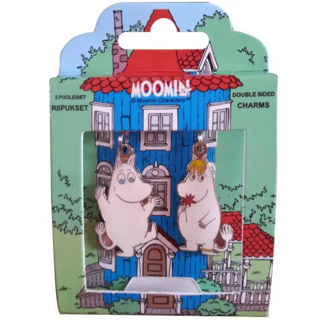 Moomintroll Moomintroll et Snorkmaiden breloque lot de 2