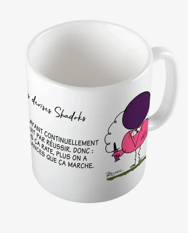 Les Shadoks Rater c'est réussir Mug céramique