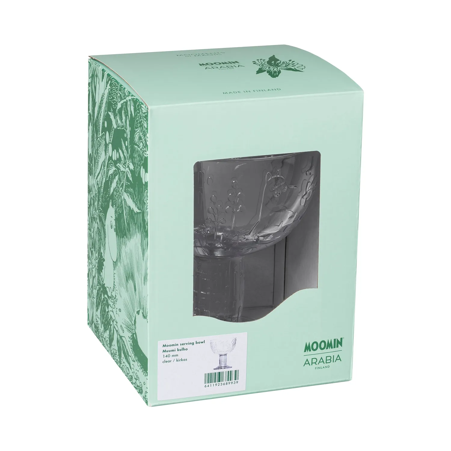 Moomintroll Mystical Forest Vase Céramique 8 cm Vert