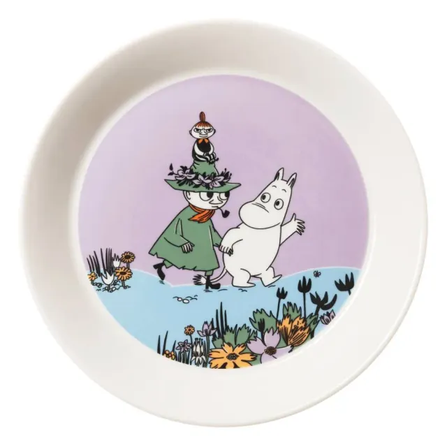 Moomin Friends Forever Assiette 19cm Vitroporcelaine