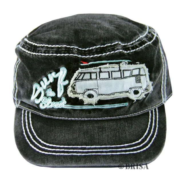 Brisa VW T1 Combi casquette baseball coton aspect usé