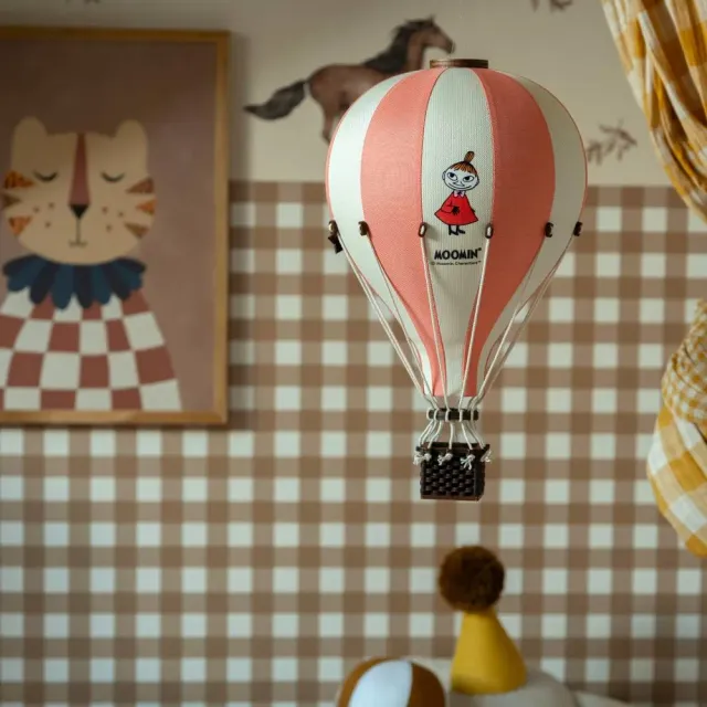Moomintroll montgolfière décorative tissu 30 cm