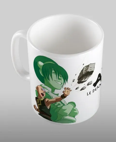 Pixgoodies Avatar dernier maître de l'air pouvoir de la Terre mug