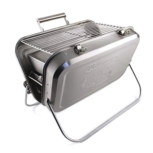 Brisa VW Collection T1 Bus Combi barbecue portable Inox valise