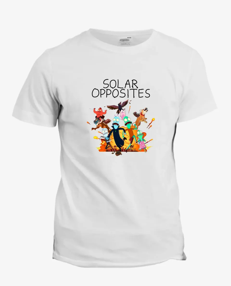 Pixgoodies Solar Opposites Pupa t-shirt coton