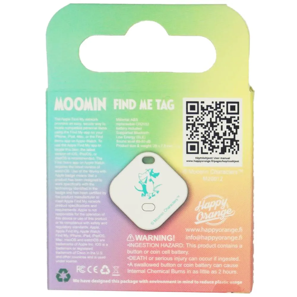 Moomintroll Find Me Tag balise de localisation ABS