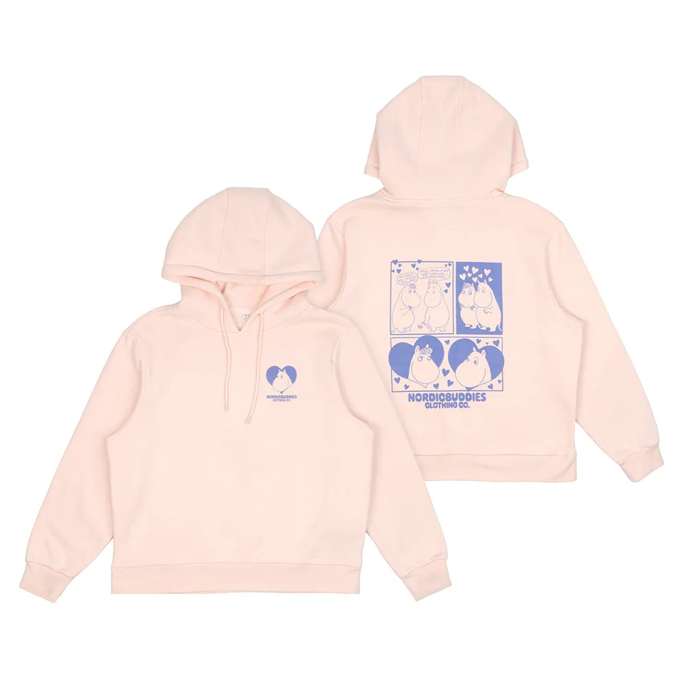 Moomintroll Love sweat à capuche femme