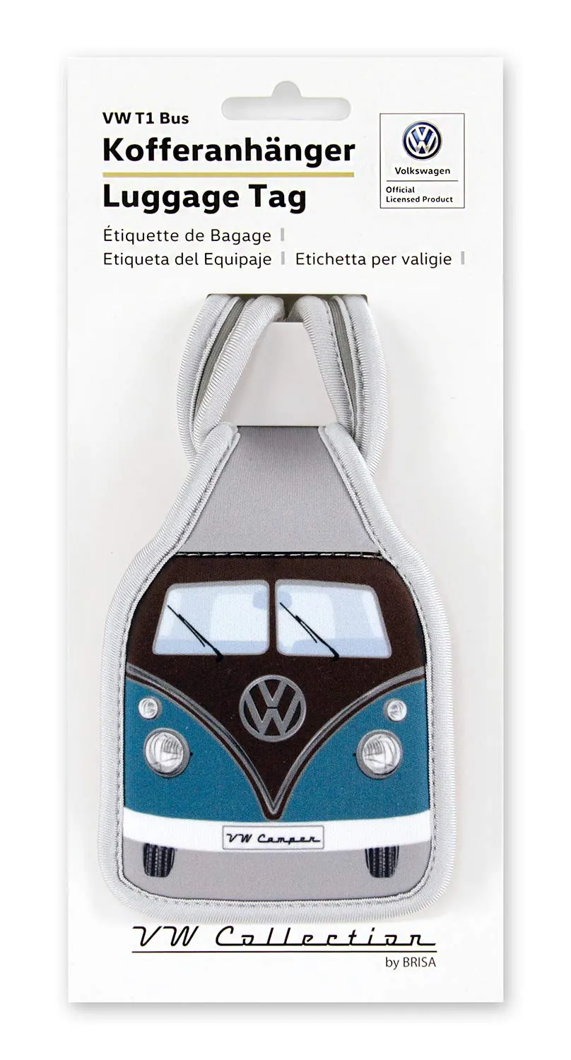 Brisa VW Collection T1 Bus Combi étiquette bagage néoprène