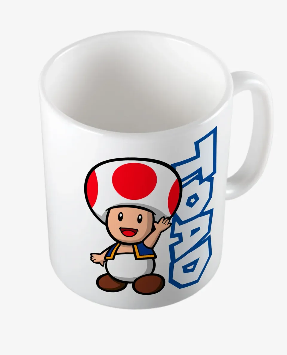 Pixgoodies Mario Toad champignon mug céramique 325 ml