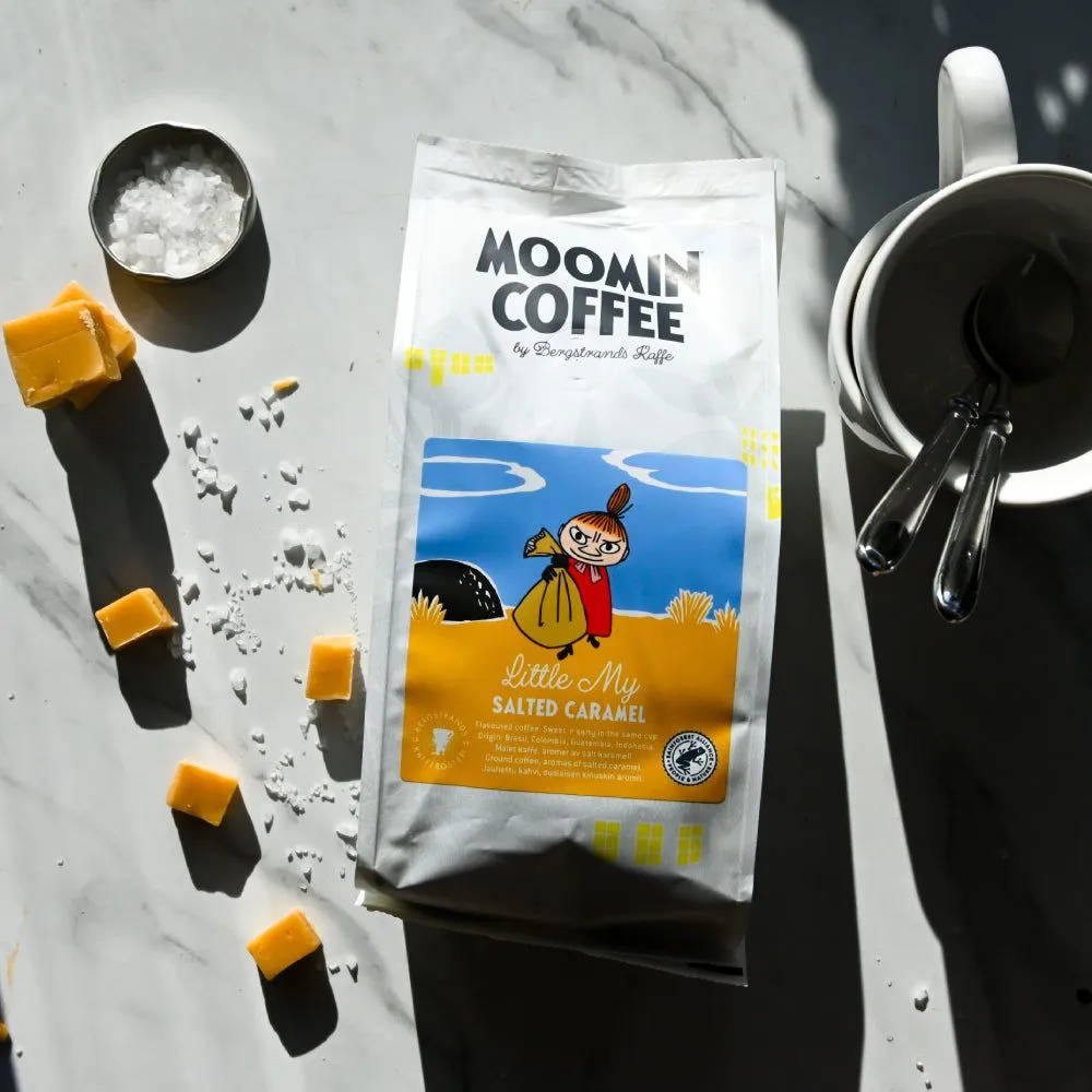Moomintroll Little My café en grains caramel salé 250 g