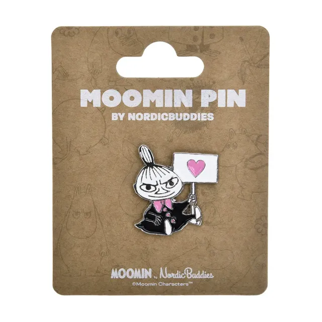 Moomintroll Love Little My pin's métal rose 4x3 cm