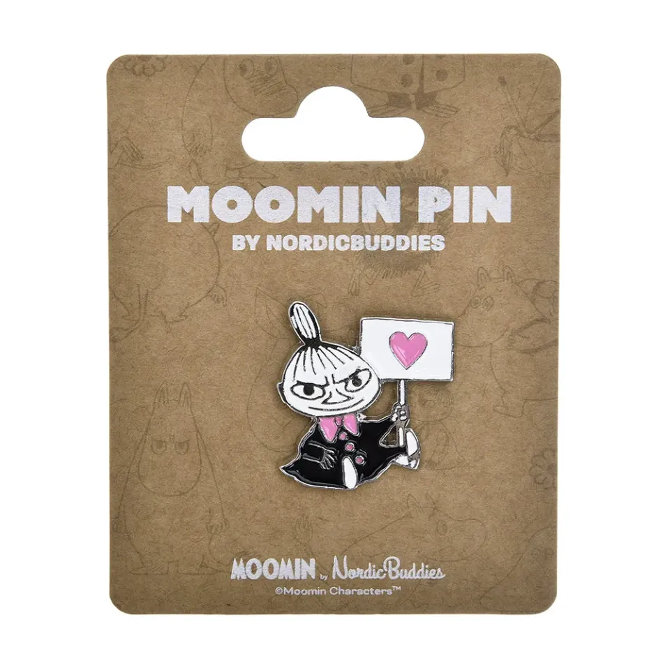 Moomintroll Love Little My pin's métal rose 4x3 cm